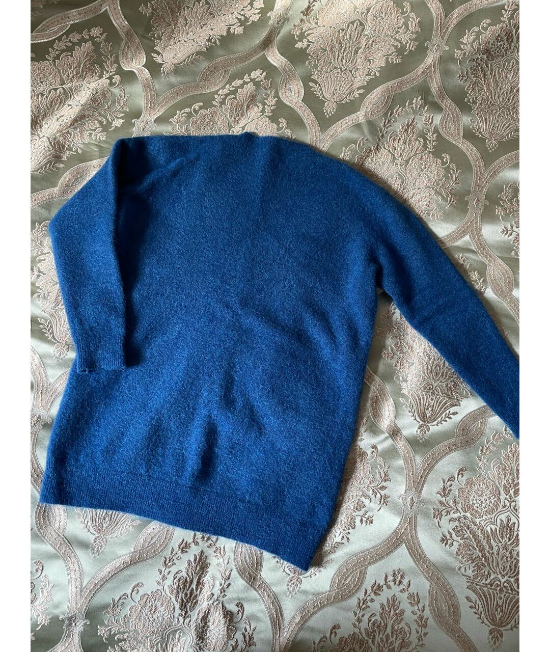 STELLA MCCARTNEY Синий шерстяной джемпер / свитер, фото 2