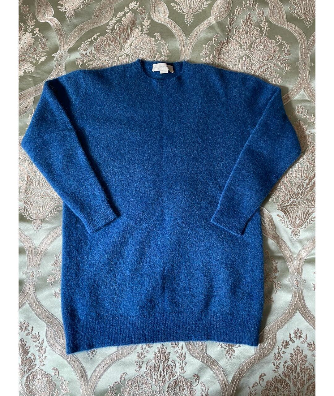 STELLA MCCARTNEY Синий шерстяной джемпер / свитер, фото 7