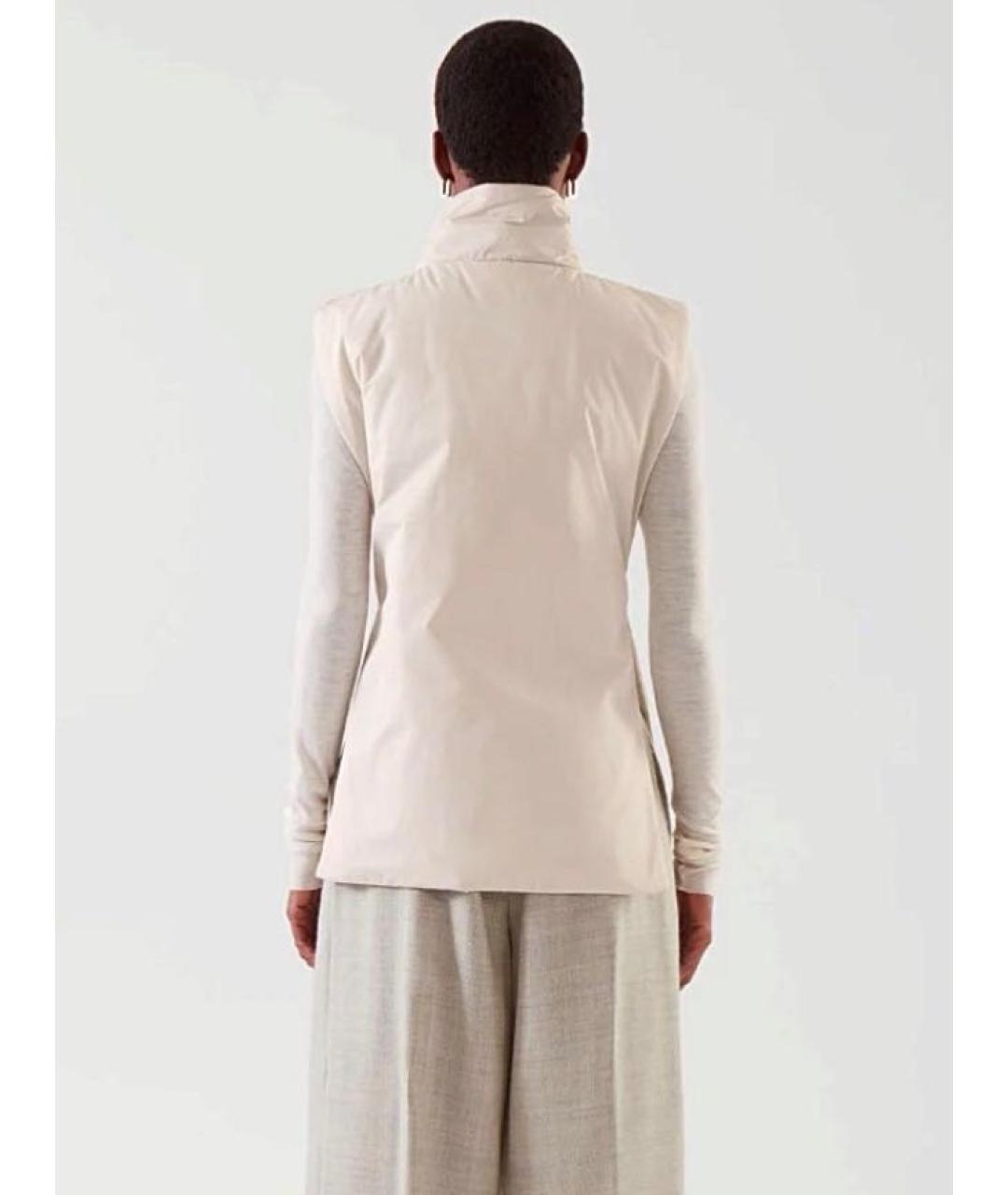 COS Белый полиэстеровый жилет, фото 4