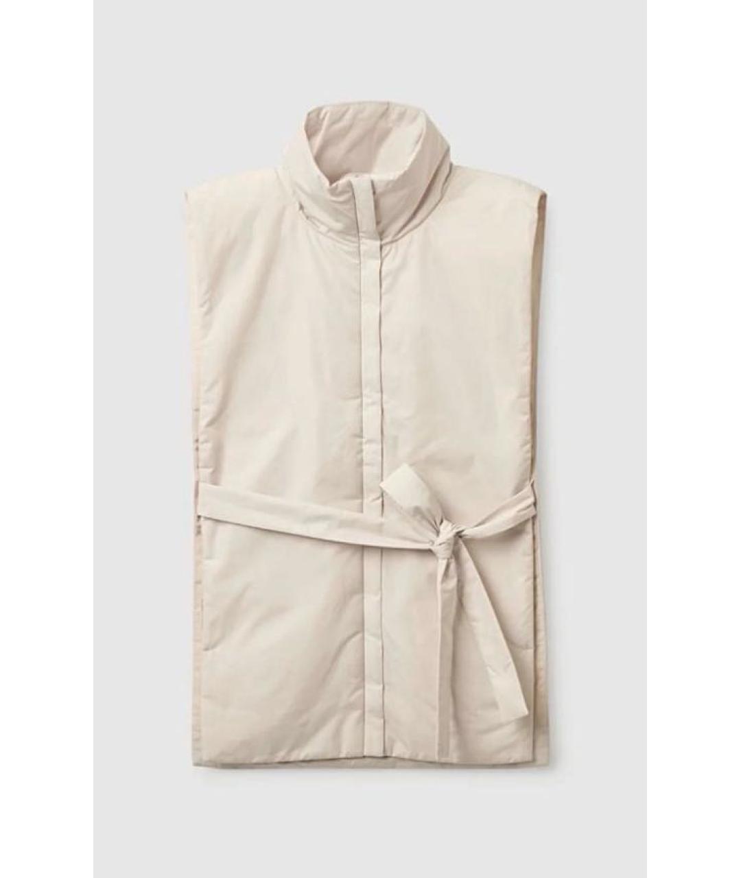 COS Белый полиэстеровый жилет, фото 9