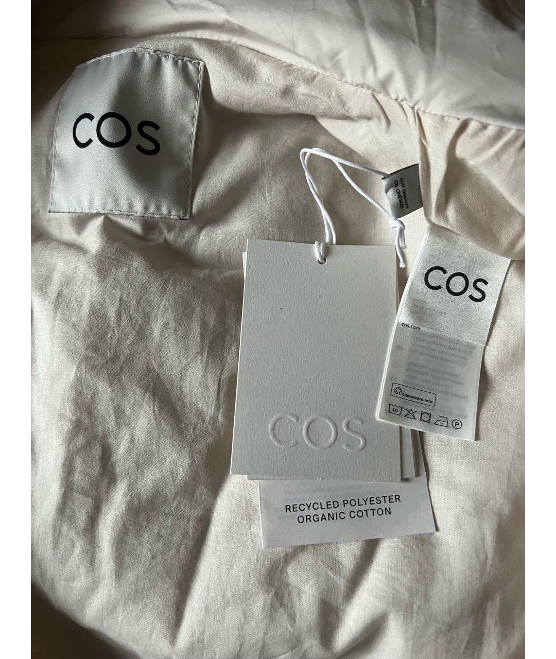 COS Белый полиэстеровый жилет, фото 8