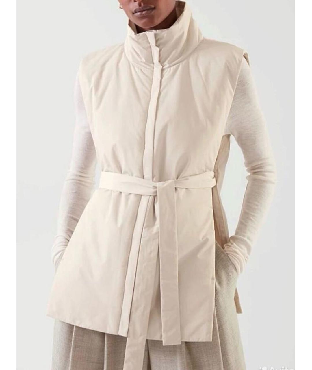 COS Белый полиэстеровый жилет, фото 2