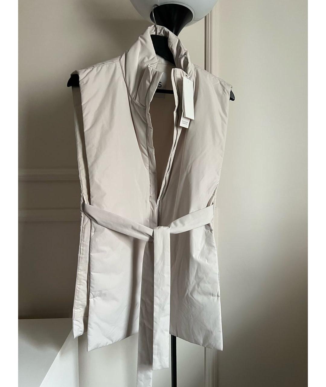 COS Белый полиэстеровый жилет, фото 6
