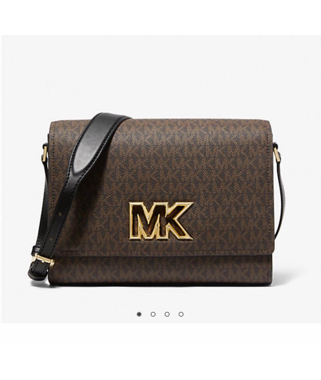 MICHAEL KORS Коричневая сумка через плечо, фото 9