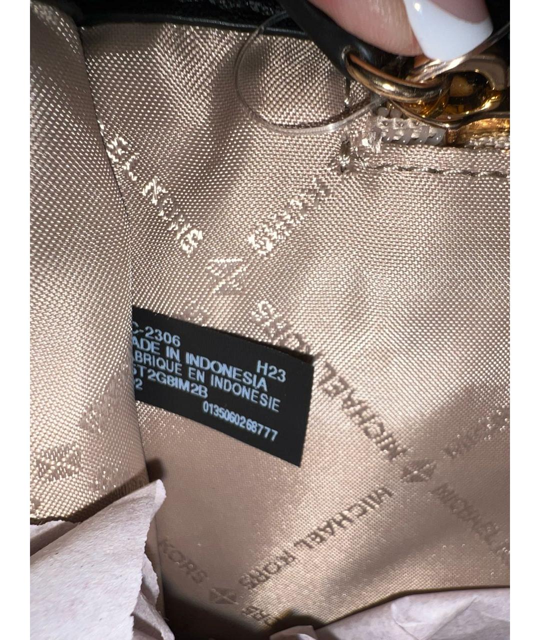 MICHAEL KORS Коричневая сумка через плечо, фото 7