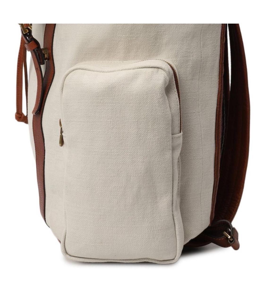 BRUNELLO CUCINELLI Бежевый портфель, фото 3