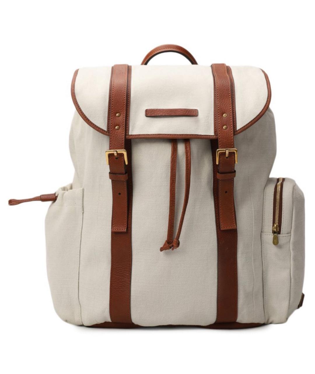 BRUNELLO CUCINELLI Бежевый портфель, фото 8