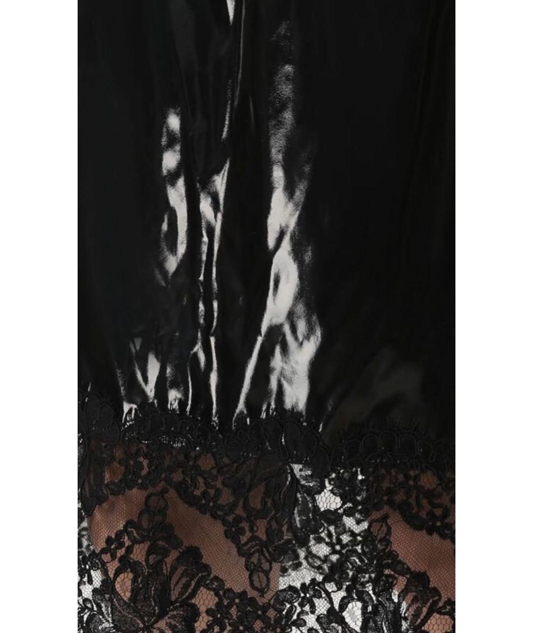 NO. 21 Черная кружевная юбка миди, фото 6