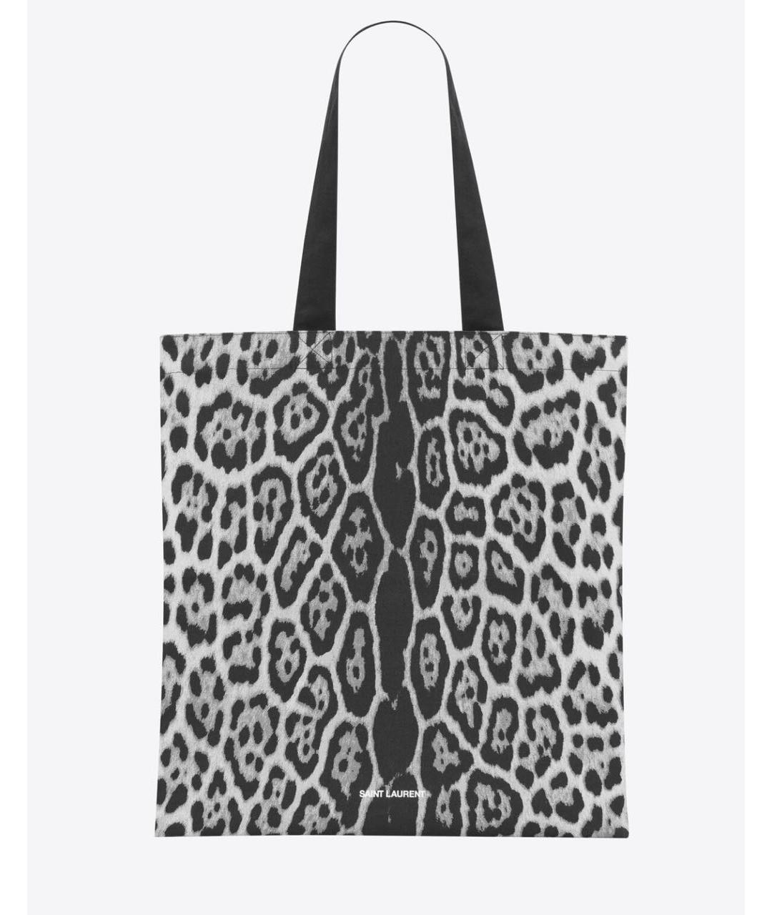 SAINT LAURENT Серая сумка тоут, фото 5