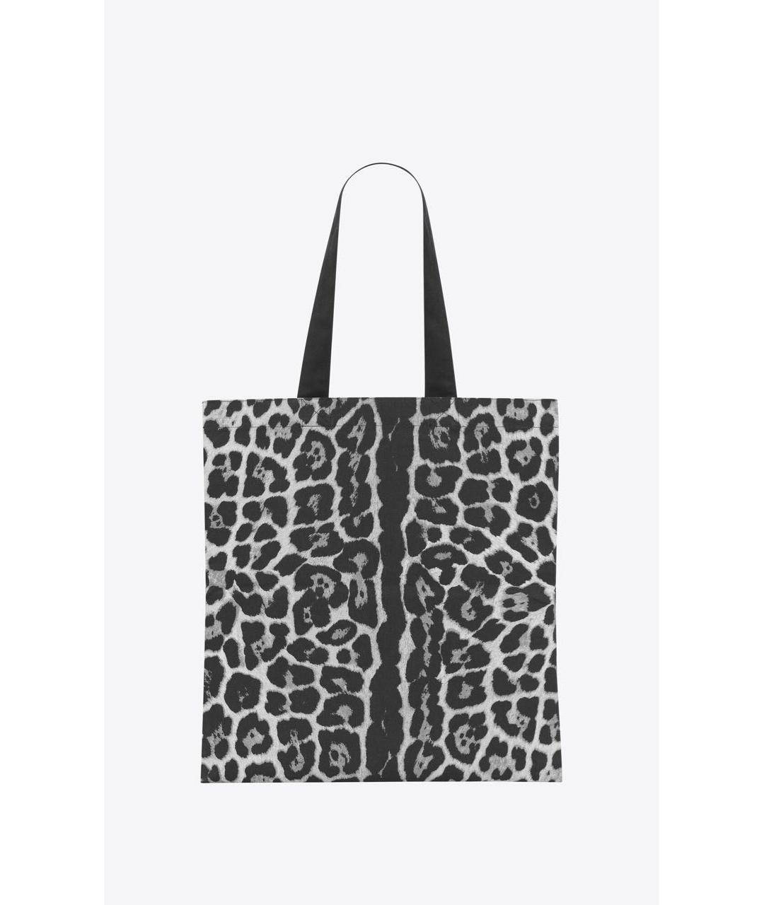 SAINT LAURENT Серая сумка тоут, фото 2