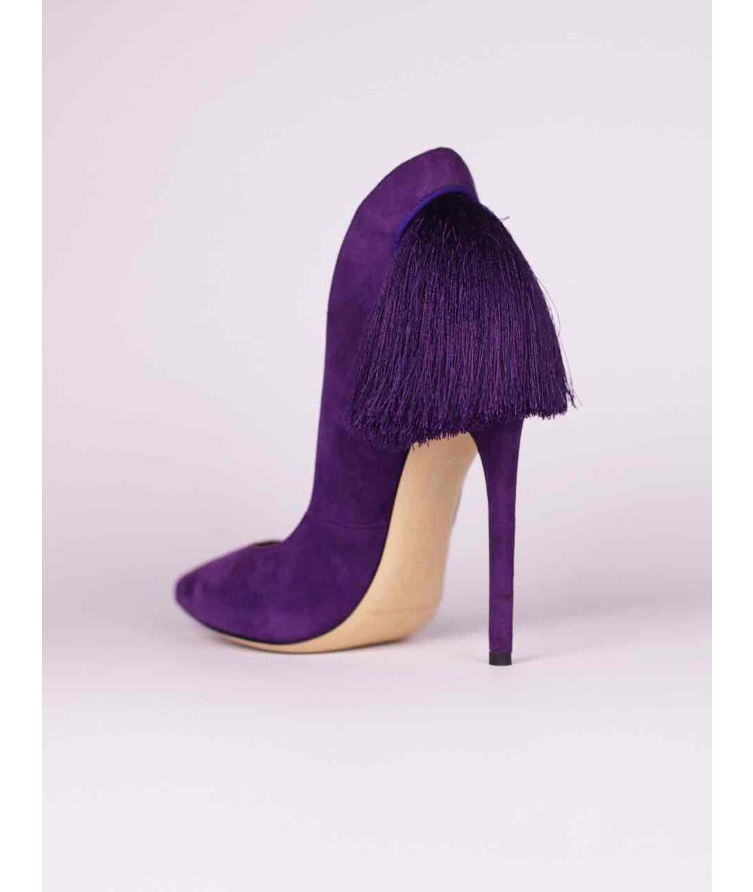 ALEKSANDER SIRADEKIAN Фиолетовые замшевые туфли, фото 2