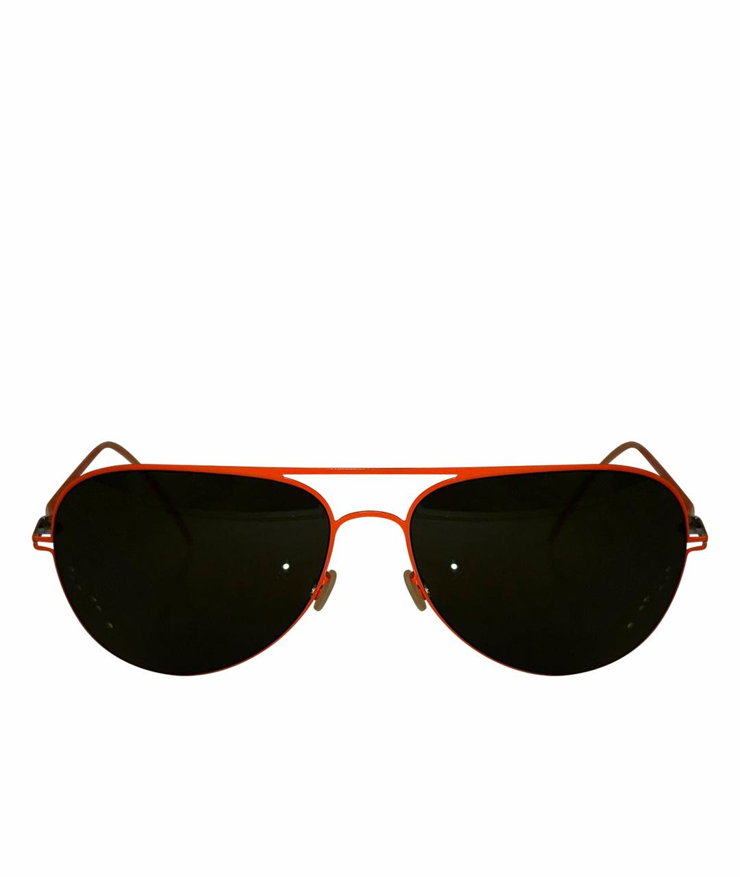 MYKITA Оранжевое металлические солнцезащитные очки, фото 1