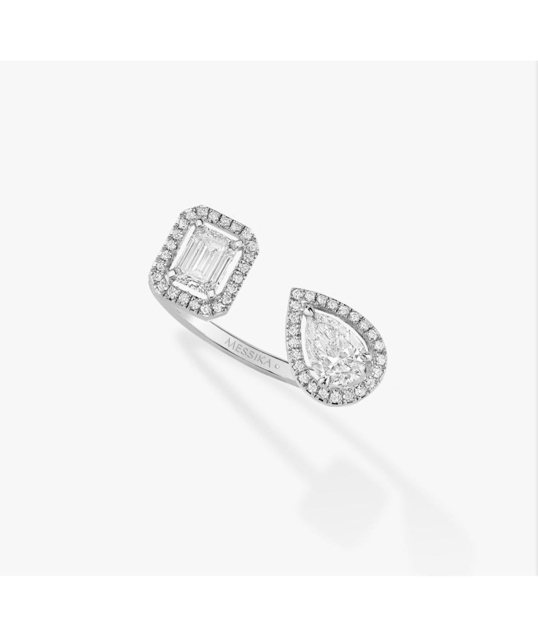 MESSIKA Серое кольцо из белого золота, фото 7