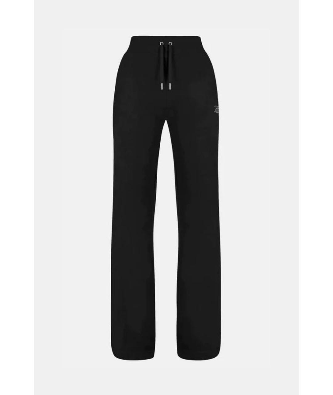 JUICY COUTURE Черный велюровый костюм с брюками, фото 8