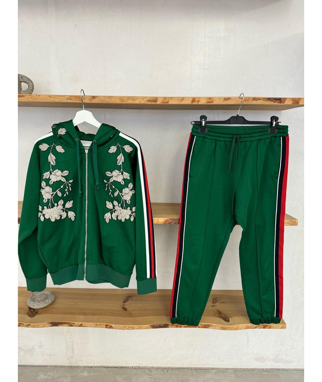 GUCCI Зеленый костюм с брюками, фото 2