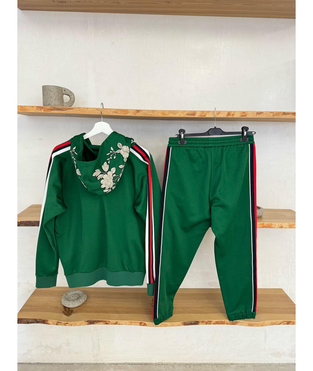 GUCCI Зеленый костюм с брюками, фото 8