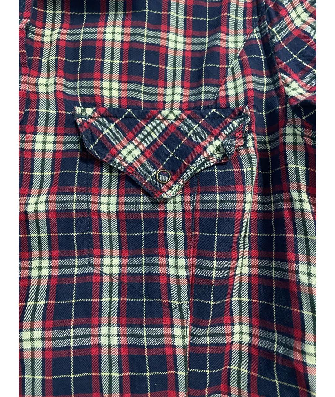 J.LINDEBERG Бордовая хлопковая рубашка, фото 4