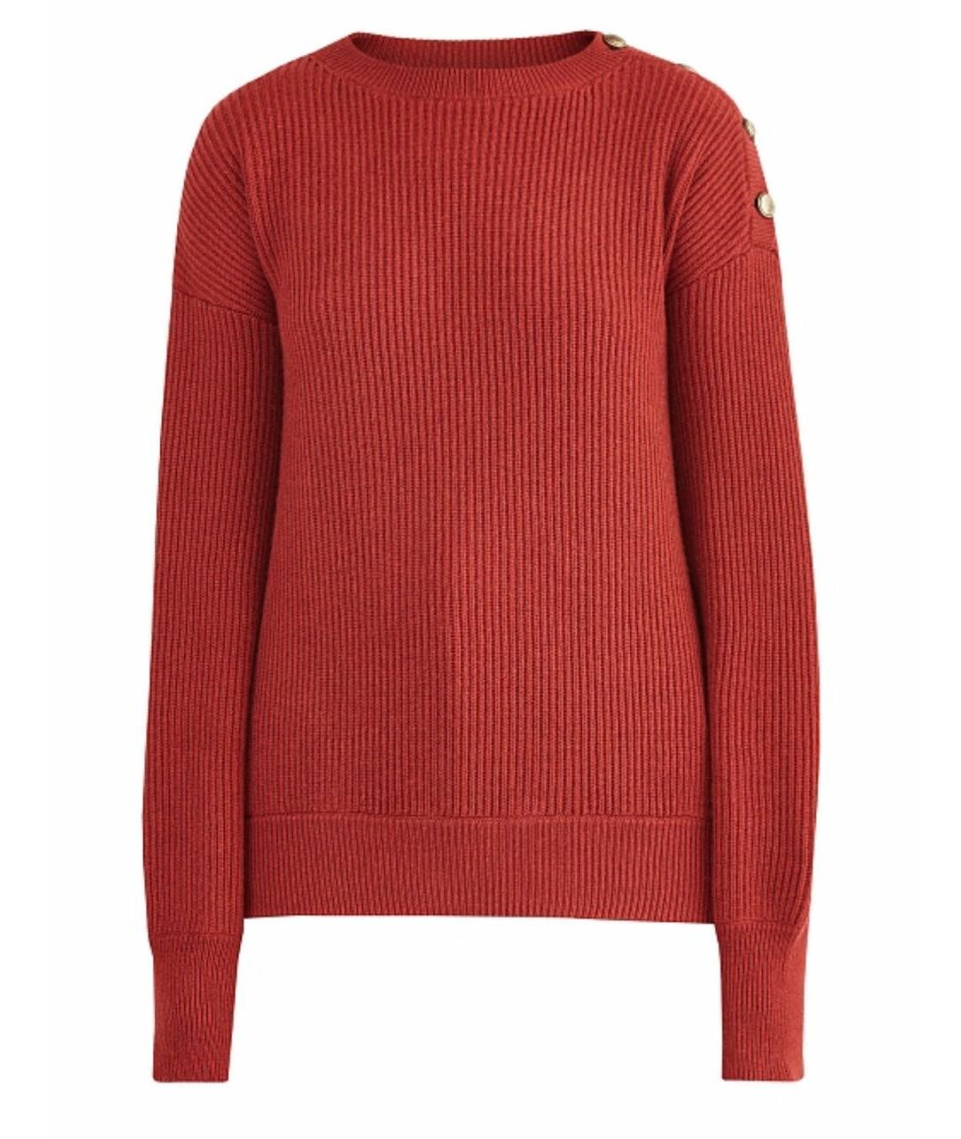 BRUNELLO CUCINELLI Бордовый кашемировый джемпер / свитер, фото 1