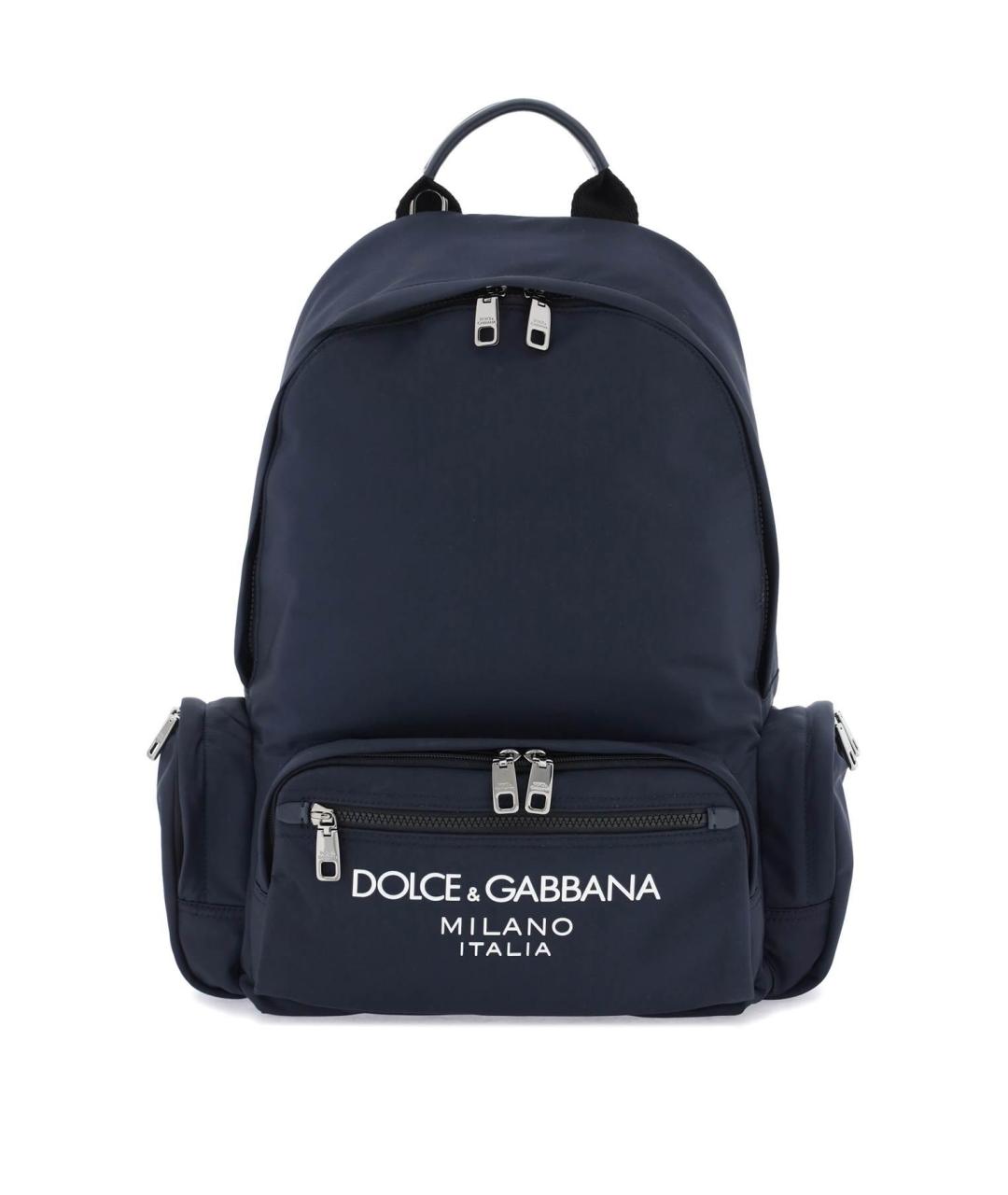 DOLCE&GABBANA Синий рюкзак, фото 2