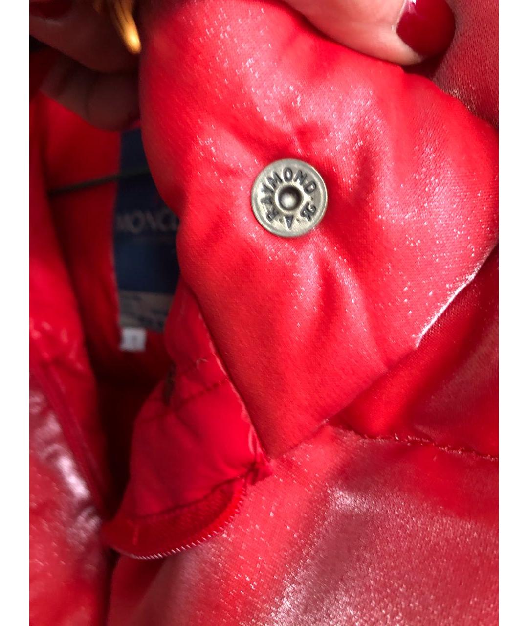 MONCLER GRENOBLE Красная куртка, фото 4