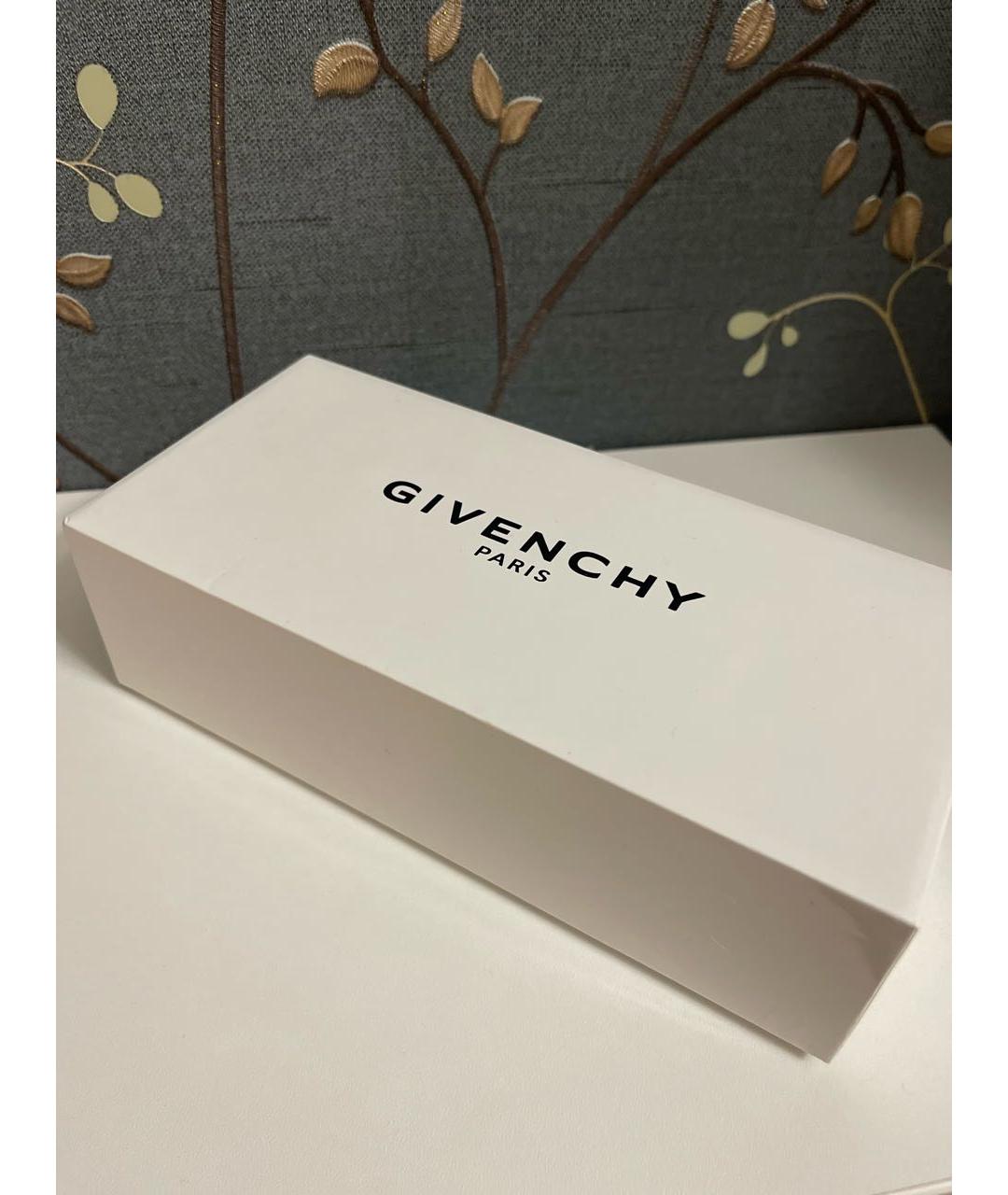 GIVENCHY Золотые металлические солнцезащитные очки, фото 5