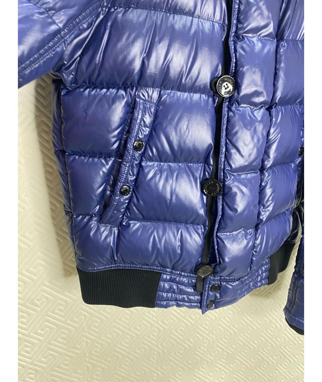 MONCLER Синяя куртка, фото 7