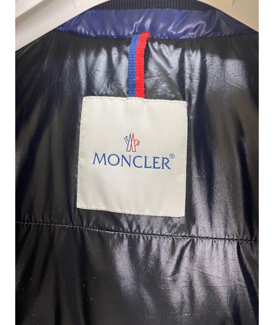 MONCLER Синяя куртка, фото 3