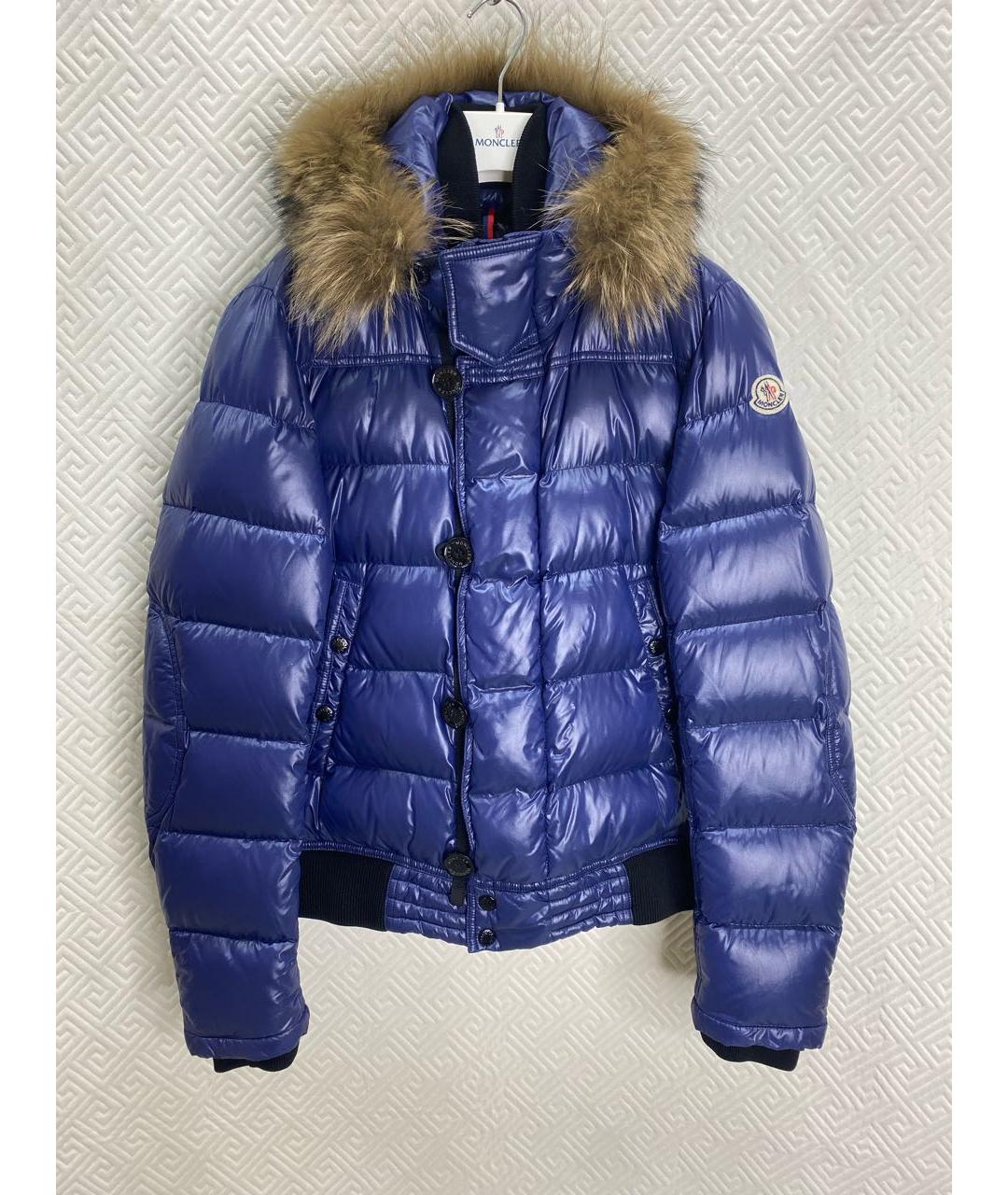 MONCLER Синяя куртка, фото 9