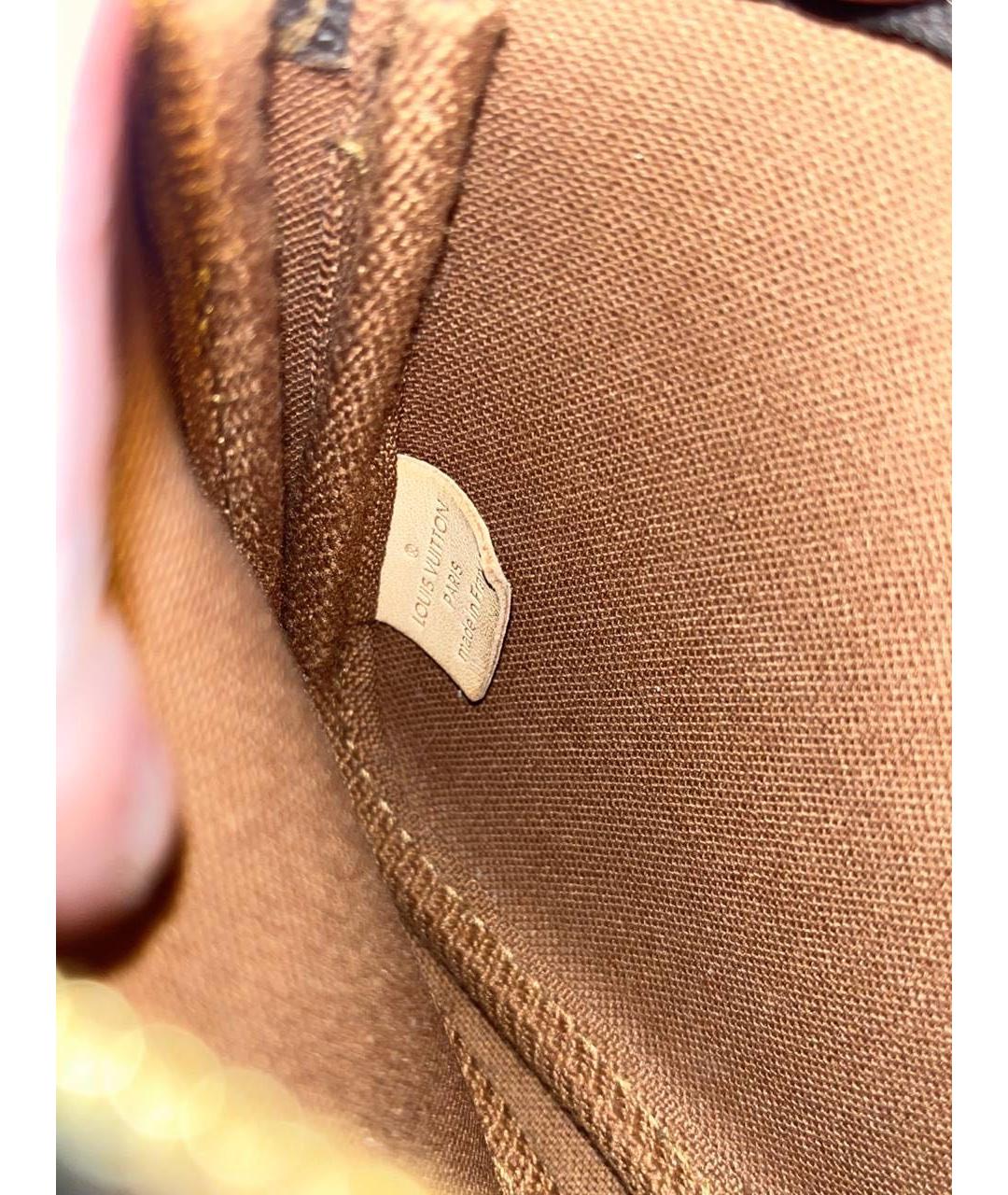 LOUIS VUITTON Коричневая сумка через плечо, фото 7