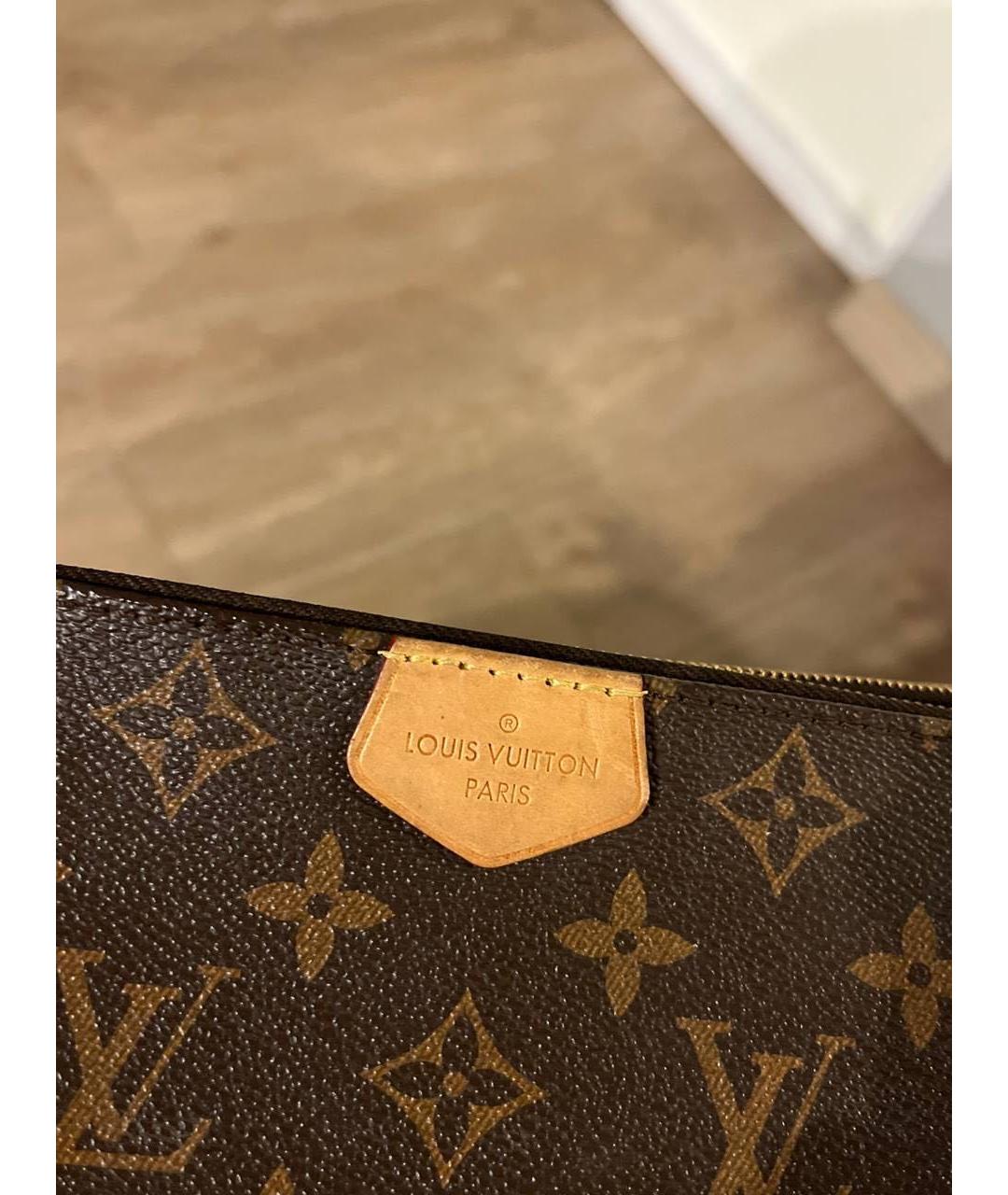 LOUIS VUITTON Коричневая сумка через плечо, фото 5