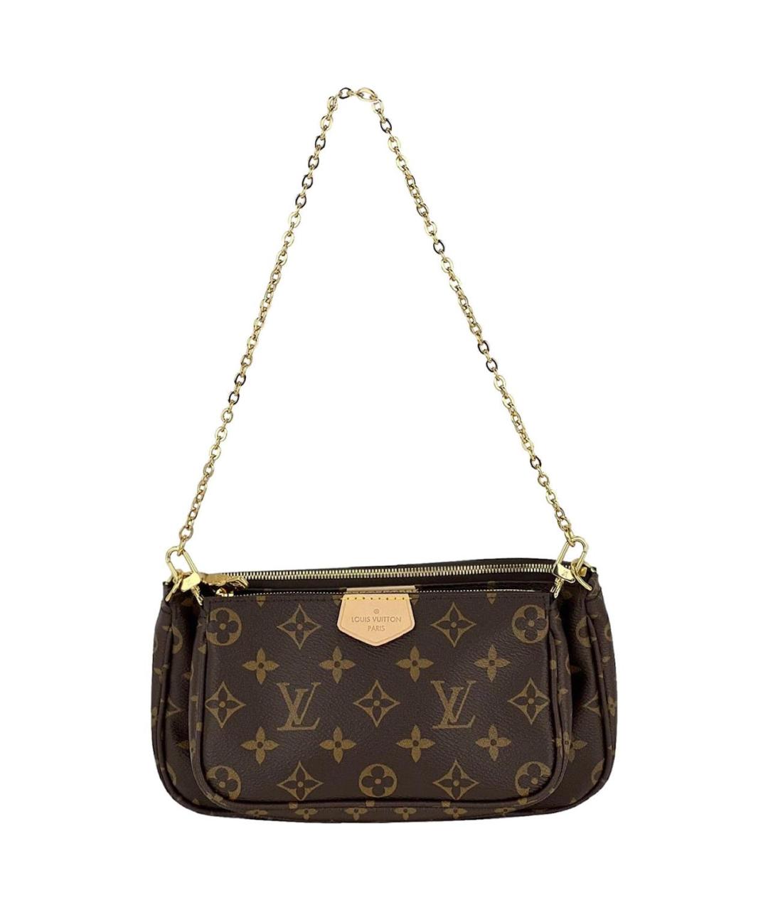 LOUIS VUITTON Коричневая сумка через плечо, фото 1