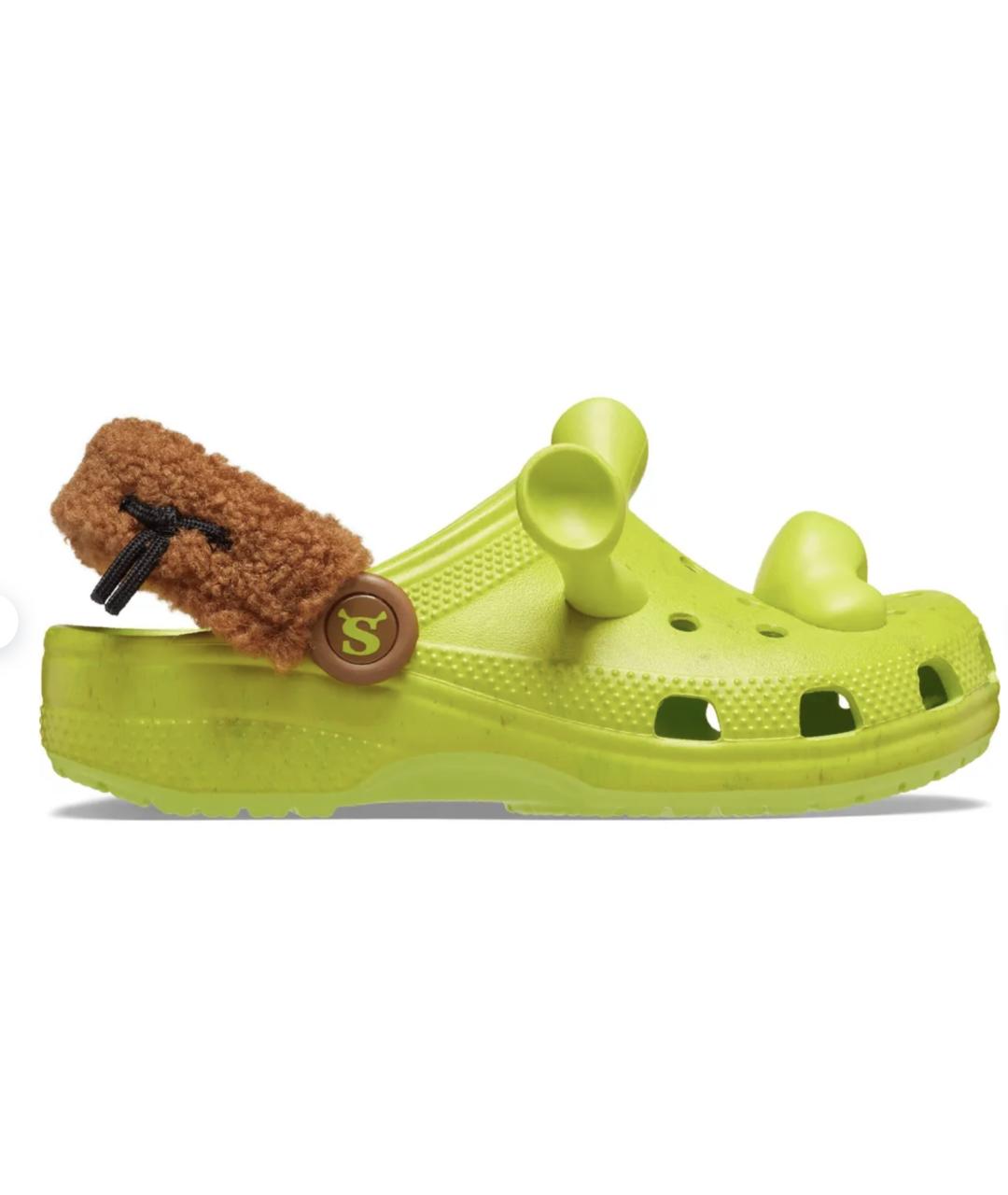 CROCS Зеленые резиновые сабо, фото 5