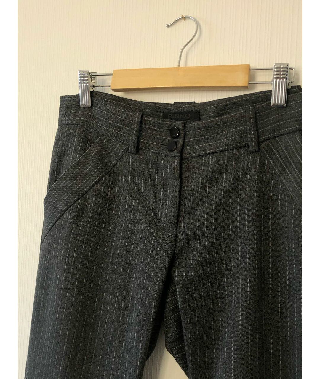 PINKO Вискозные прямые брюки, фото 3