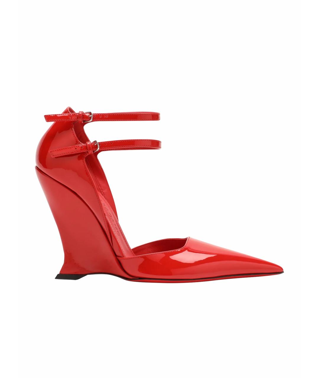FERRAGAMO Красные туфли из лакированной кожи, фото 1
