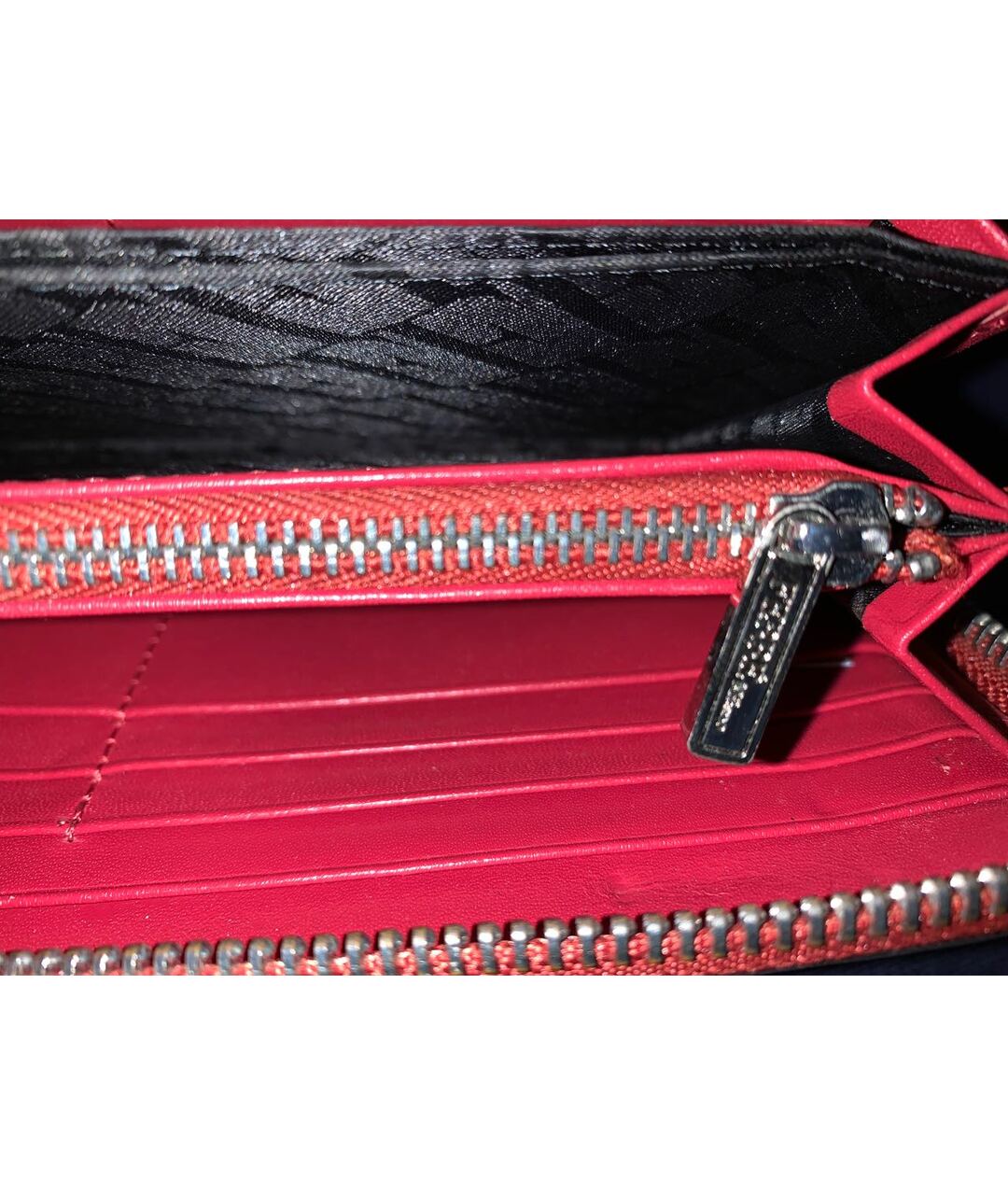 GIANFRANCO FERRE Бордовый кожаный кошелек, фото 5