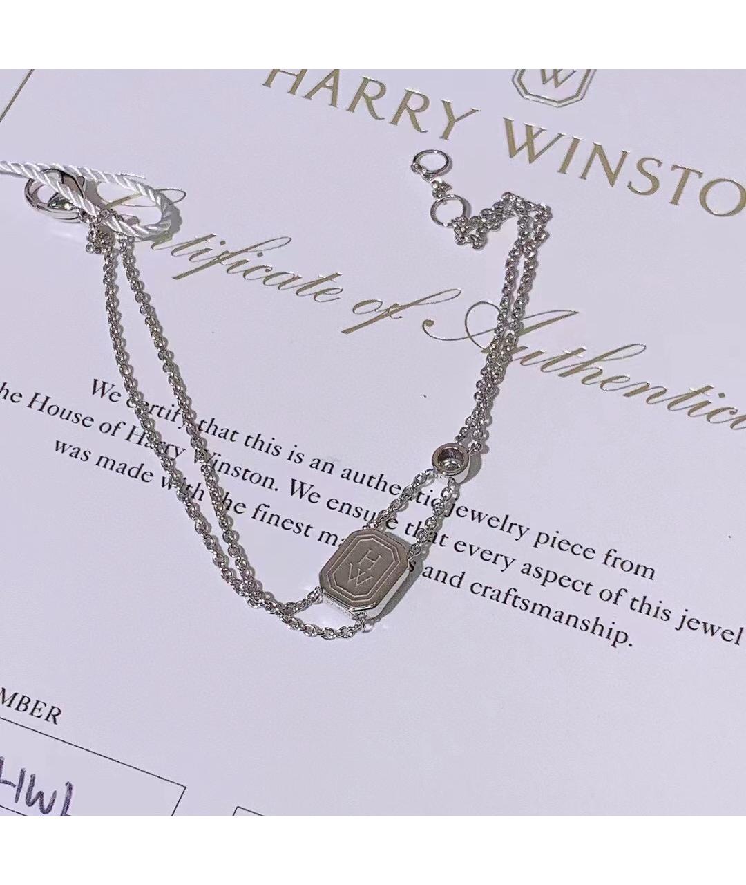 Harry Winston Серебрянный браслет из белого золота, фото 4