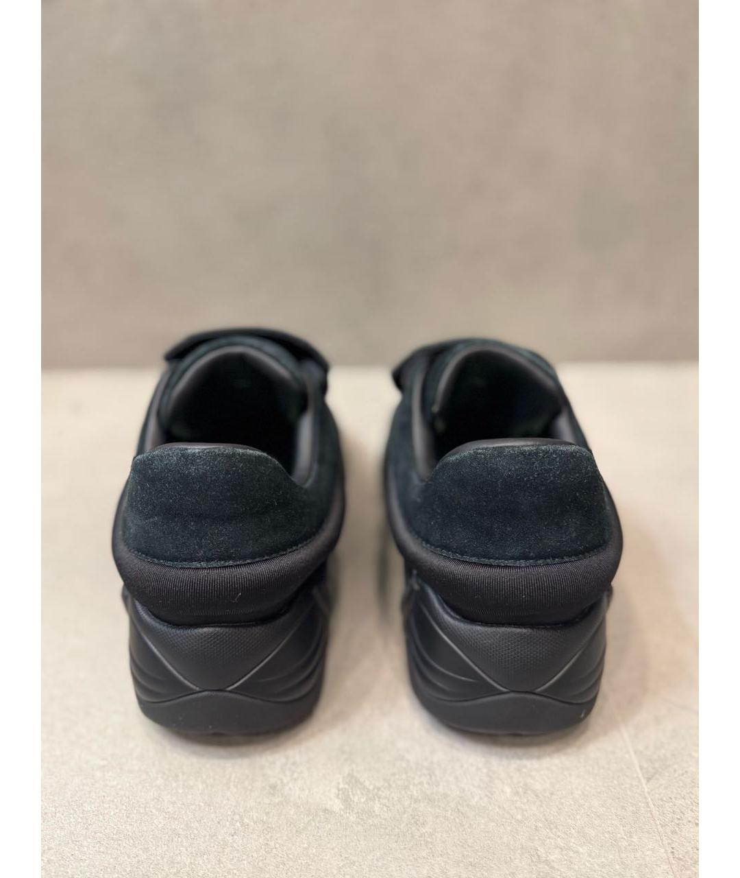 RAF SIMONS Черные синтетические кроссовки, фото 4