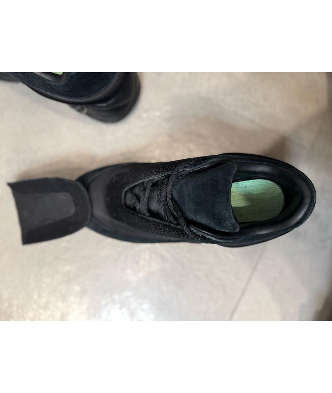 RAF SIMONS Черные синтетические кроссовки, фото 5