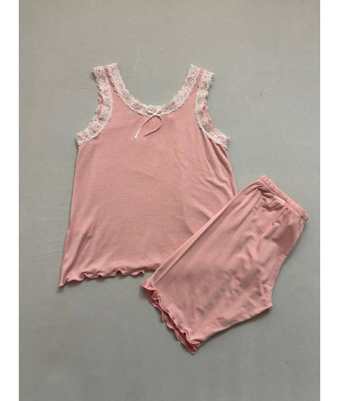 STORY LORIS Розовая вискозная пижама/белье, фото 3