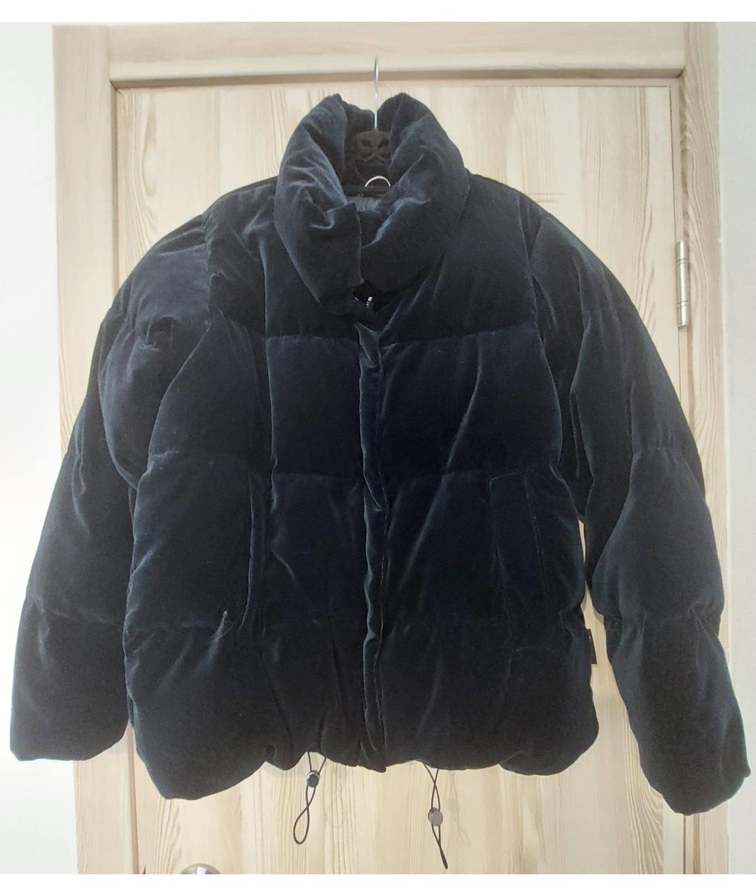 WEEKEND MAX MARA Темно-синяя бархатная куртка, фото 10