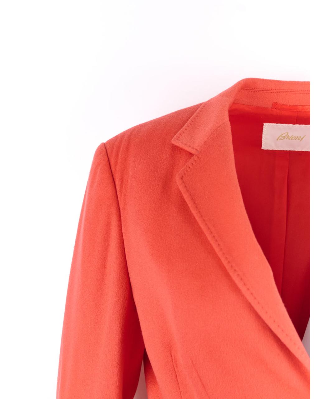 BRIONI Красный кашемировый жакет/пиджак, фото 2