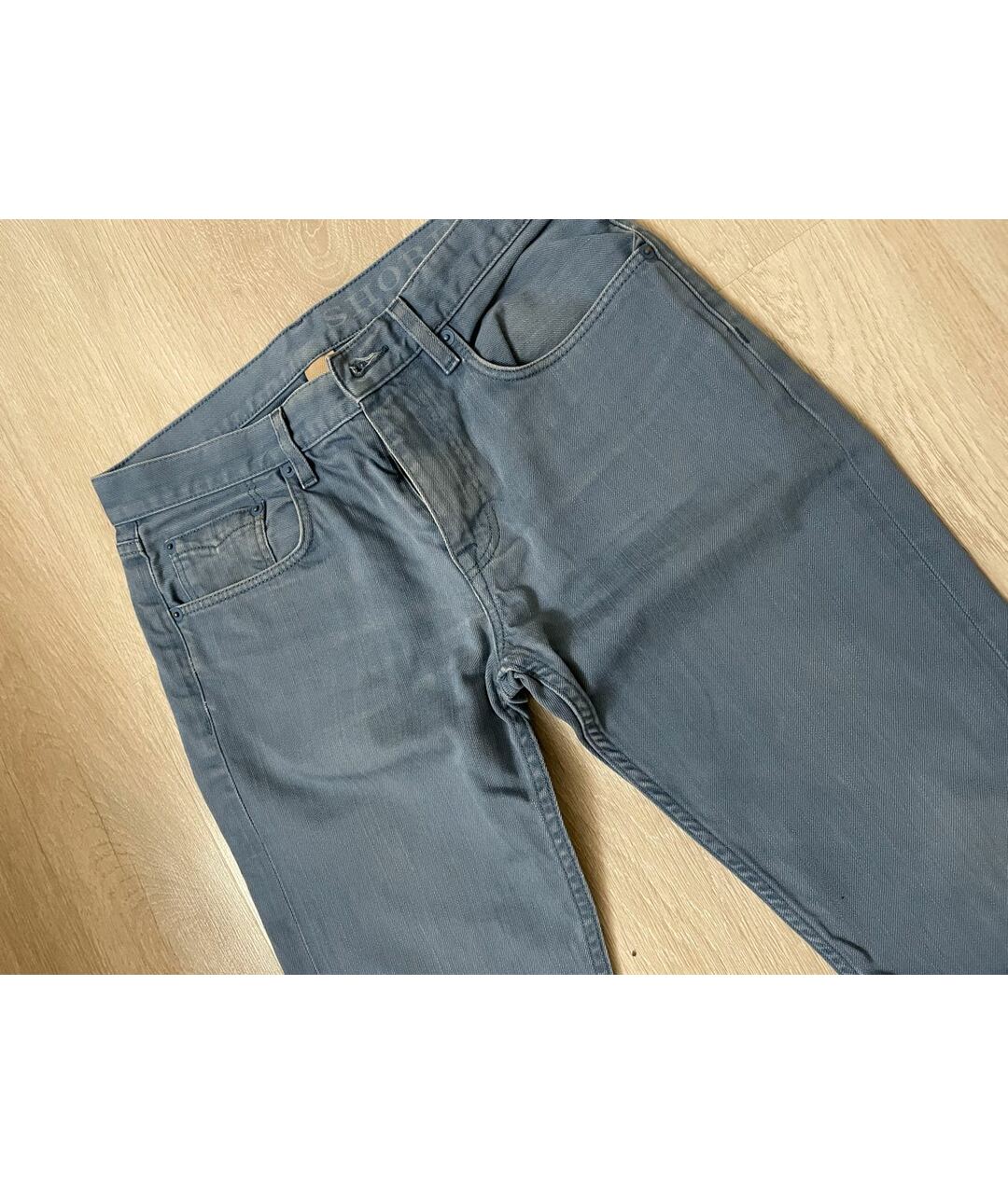 BURBERRY Голубые джинсы скинни, фото 5