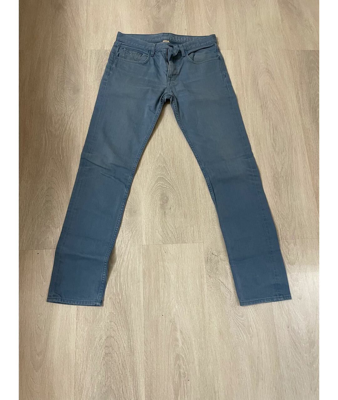 BURBERRY Голубые джинсы скинни, фото 9