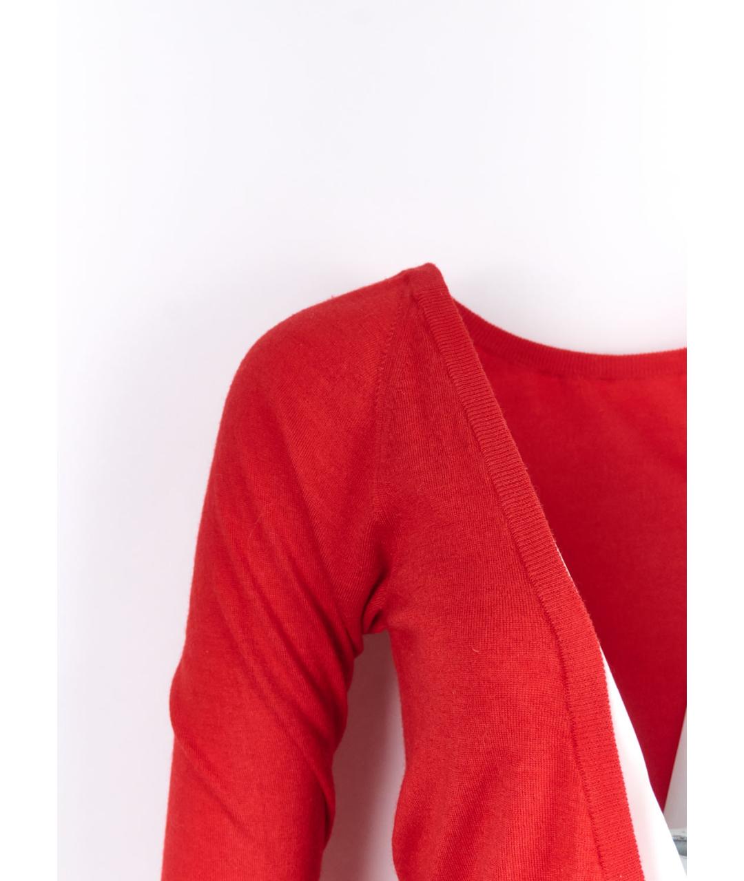 AZZARO Красный шерстяной джемпер / свитер, фото 2