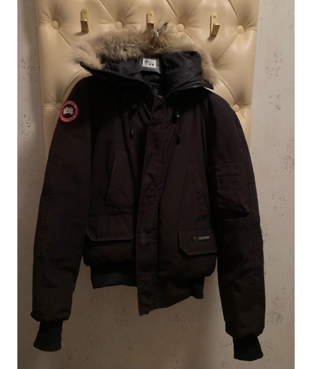 CANADA GOOSE Черный пуховик, фото 9
