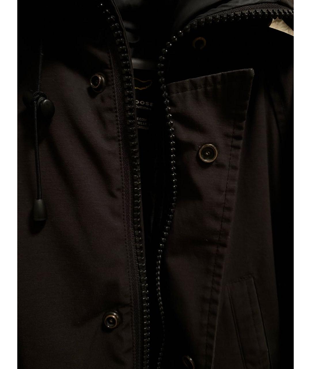 CANADA GOOSE Черный пуховик, фото 4