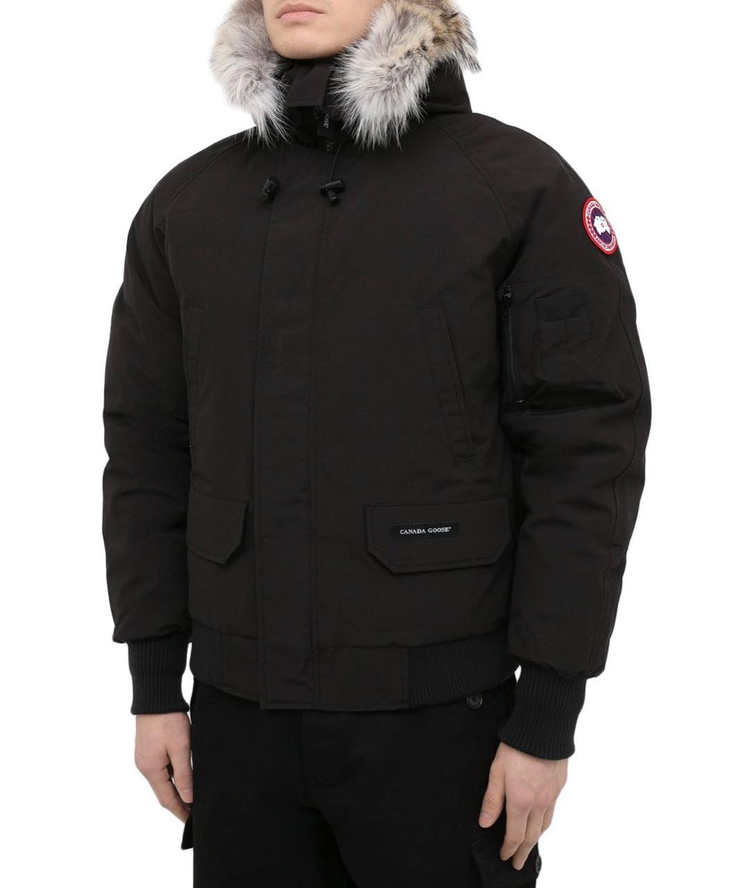 CANADA GOOSE Черный пуховик, фото 7