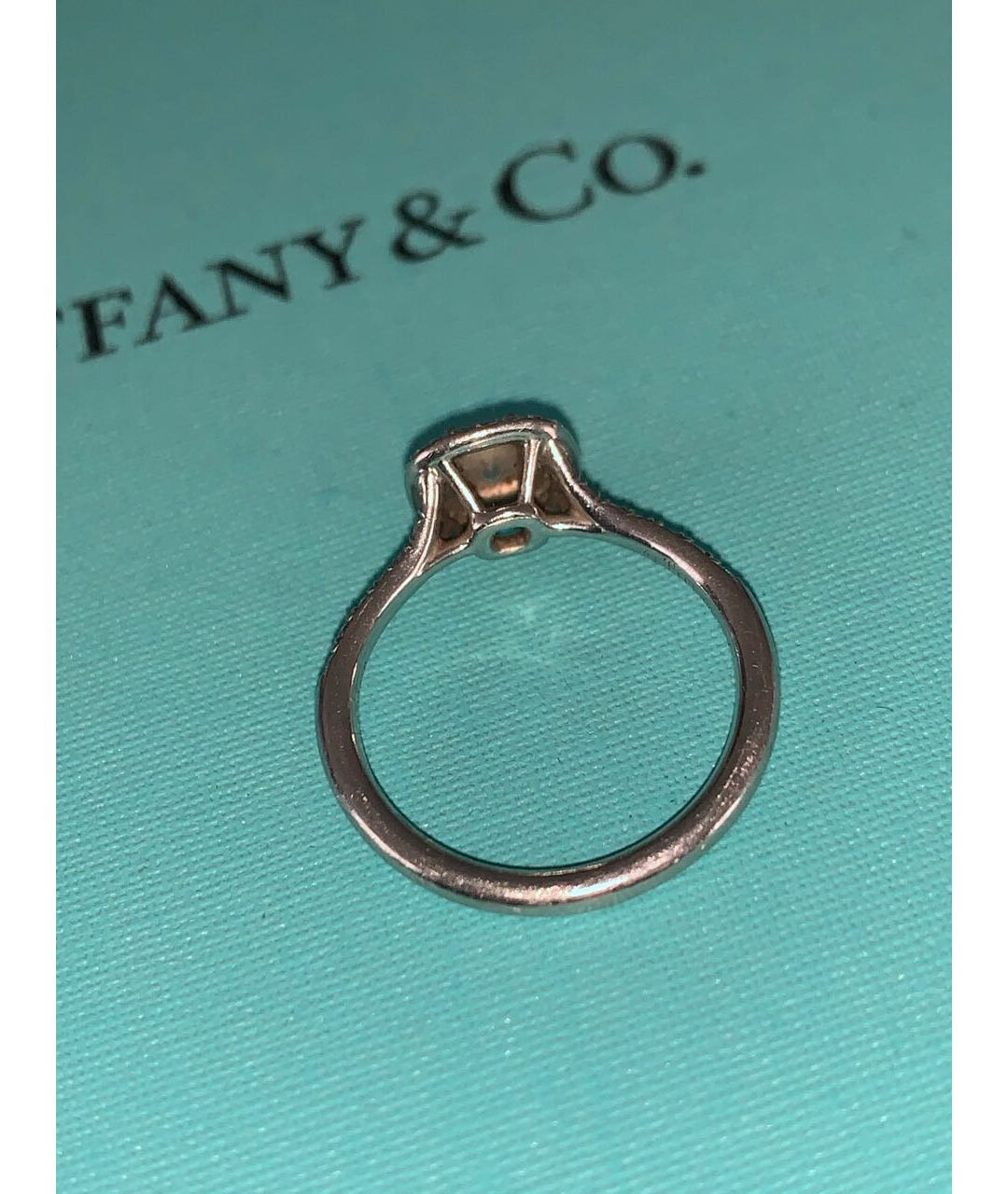 TIFFANY&CO Белое кольцо из белого золота, фото 4
