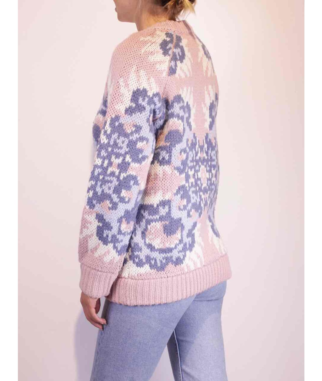 TAK.ORI Розовый шерстяной джемпер / свитер, фото 3