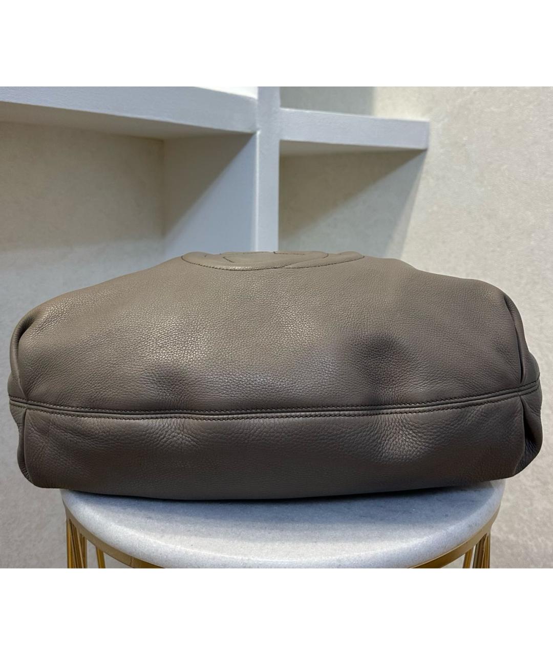 GUCCI Кожаная сумка тоут, фото 8